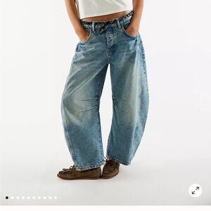We The Free Barrel Leg Jeans